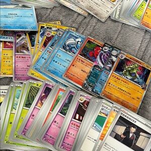 260 Pokemon Trading Cards Assorted Japanese- never played